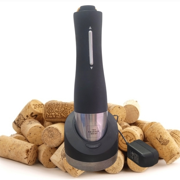 Sharper Image Electric Rechargeable Wine Opener - Picture 1 of 11